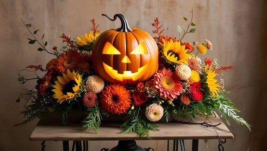 Halloween-ul în Petale: Buchete și Idei Florale Neașteptate