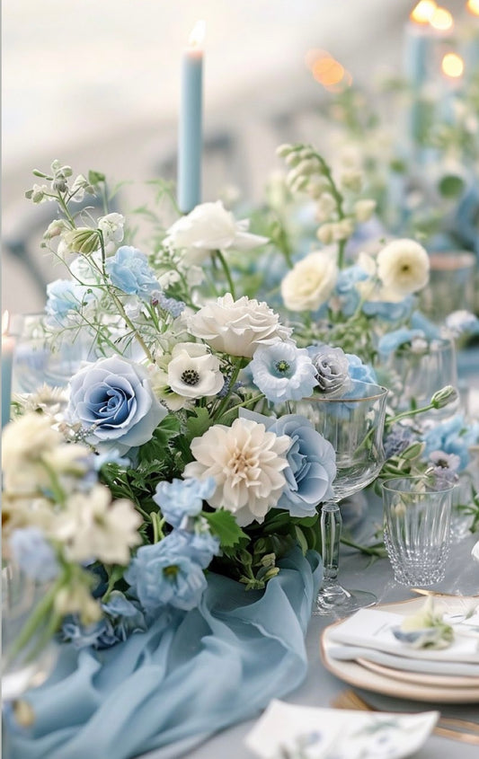 Blue Serenity Table Arrangement