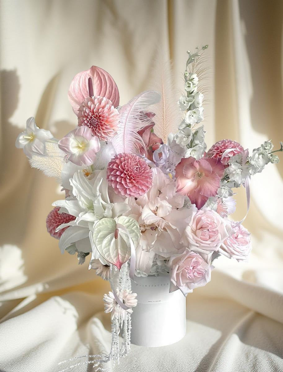 Aranjament Anthurium, Trandafiri & Dalii