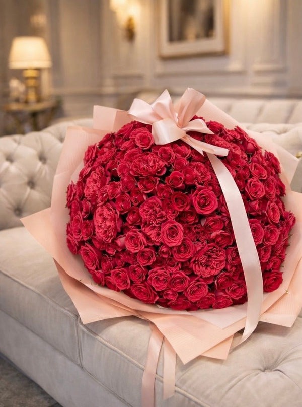 Rouge Icon – Buchet cu 101 Trandafiri Roșii