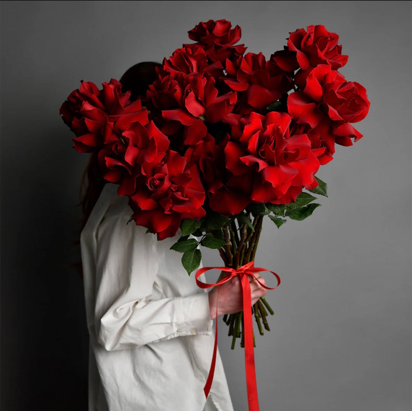 Buchet trandafiri rosii premium – buchet romantic clasic de impact