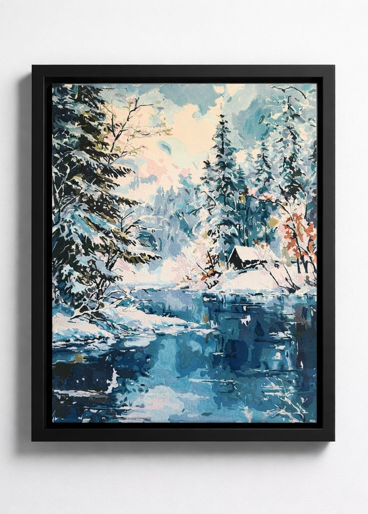 Tablou "Liniștea Iernii"