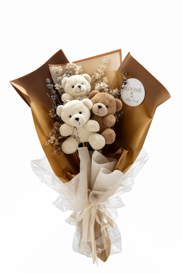 Buchet de ursuleți „Teddy Harmony”