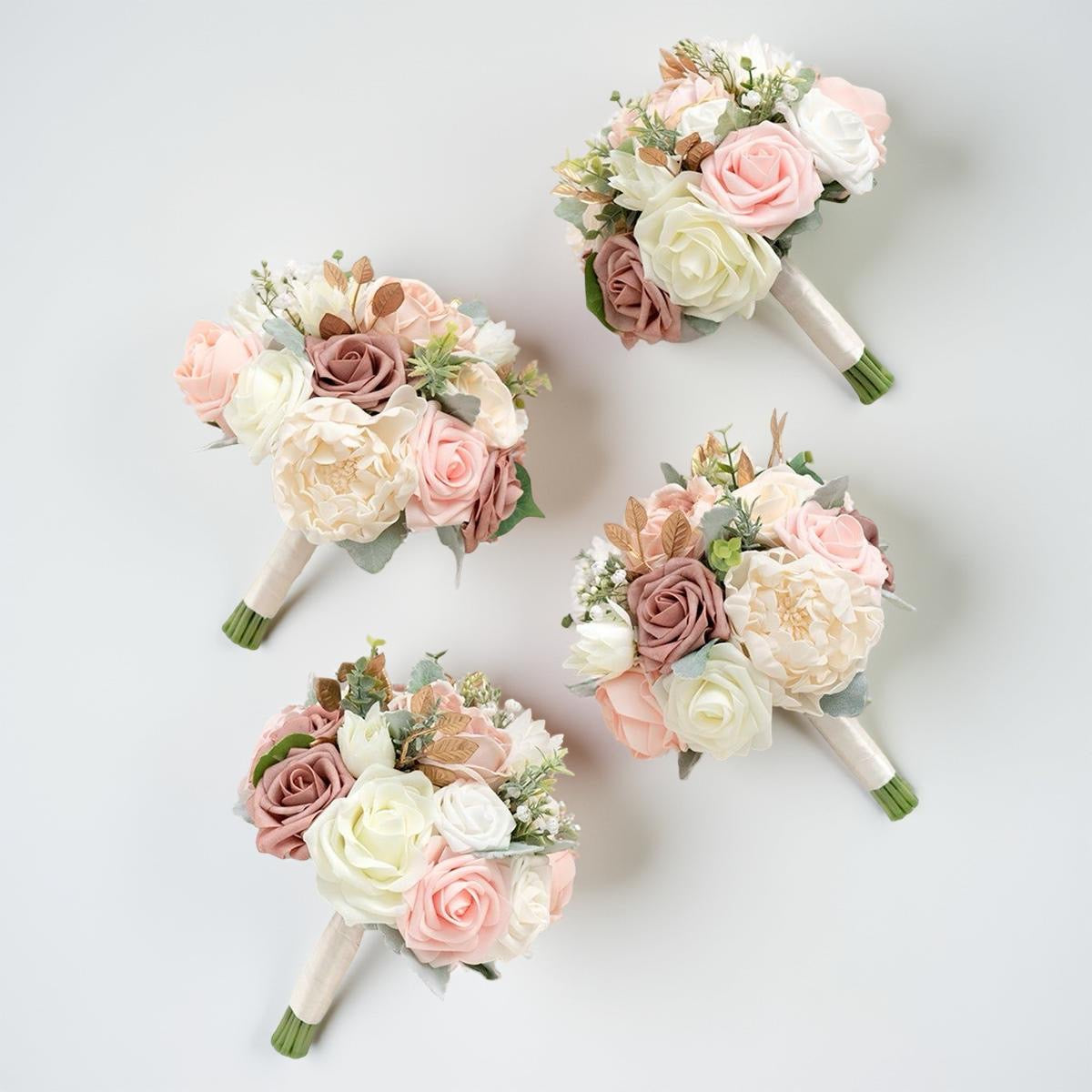 Cocarde Domnișoare de Onoare Ivory & Nude